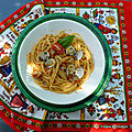 Spaghetti alle vongole : souvenir des îles éoliennes 