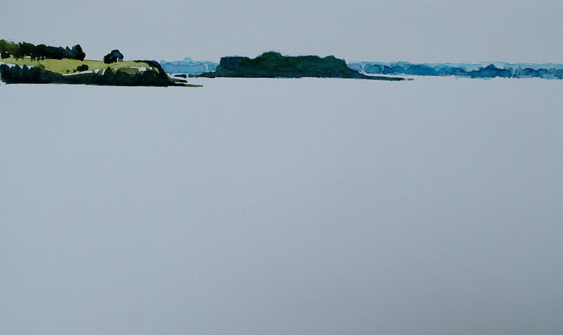 golfe du morbihan tascon aquarelle 22 04 18