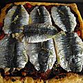 Tarte feuilletée aux sardines fraîches
