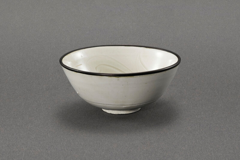 An incised Dingyao cup, Northern Song dynasty (960-1279)
