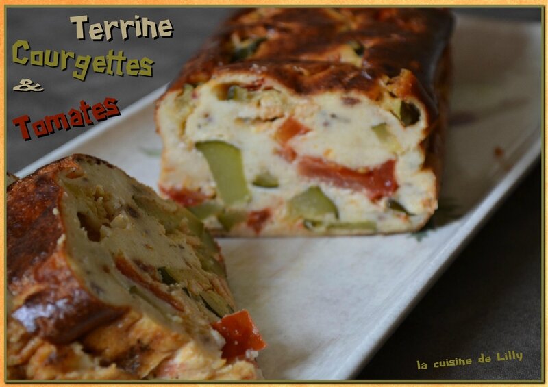 Terrine Courgettes et tomates La cuisine de Lilly