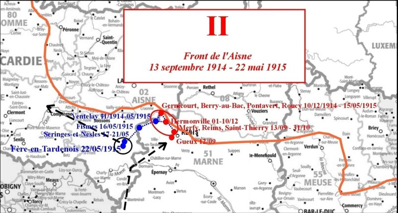Carto II Front de l'Aisne