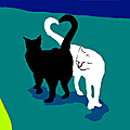 Des amours de chats