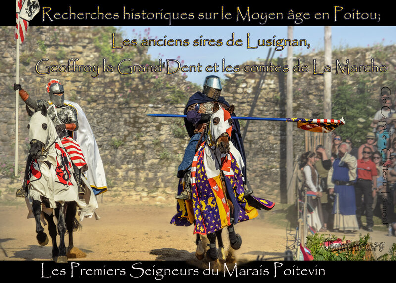 Recherches historiques sur le moyen âge en Poitou; Les anciens sires de Lusignan, premiers Seigneurs du Marais Poitevin