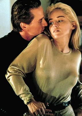 Sharon Stone et Michael Douglas