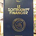Le schtroumpf financier, édition de luxe, peyo, 1993, 1000 ex, 30€