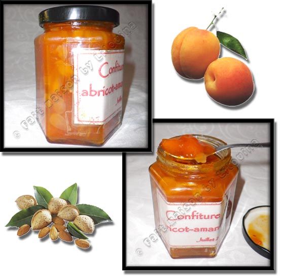 Confiture abricots amande... Fait maison par Lilouina