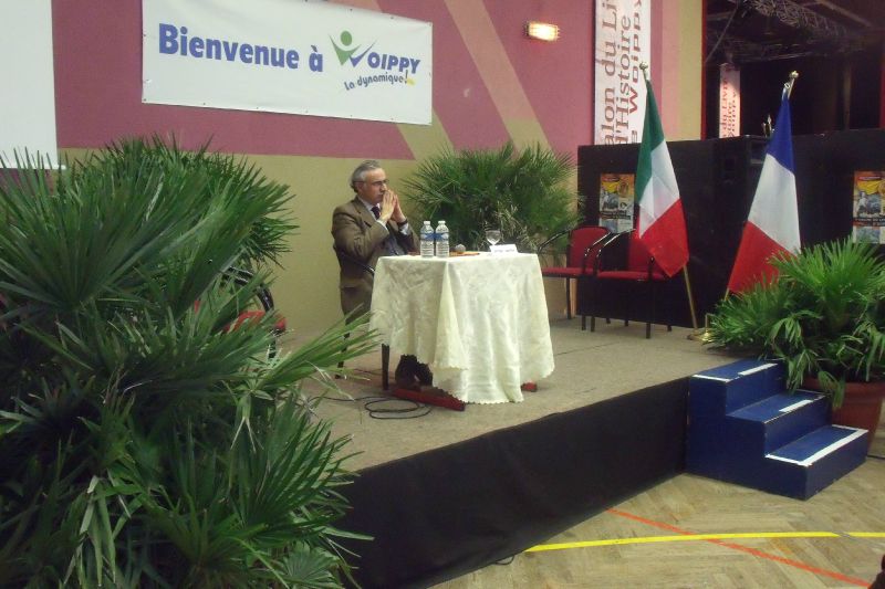 Jean-Yves Frétigné durant sa conférence.