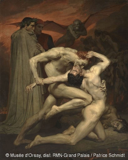 Bouguereau-Dante et Virgile 1850 - Orsay
