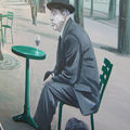 Facade Prevert prend un verre