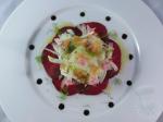 Rosace de betterave aux saveurs de la mer
