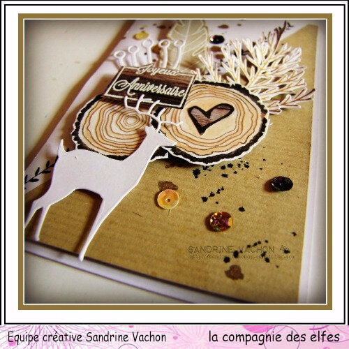 Carte Joyeux Anniversaire Dt La Compagnie Des Elfes Carterie De Sandrine Vachon