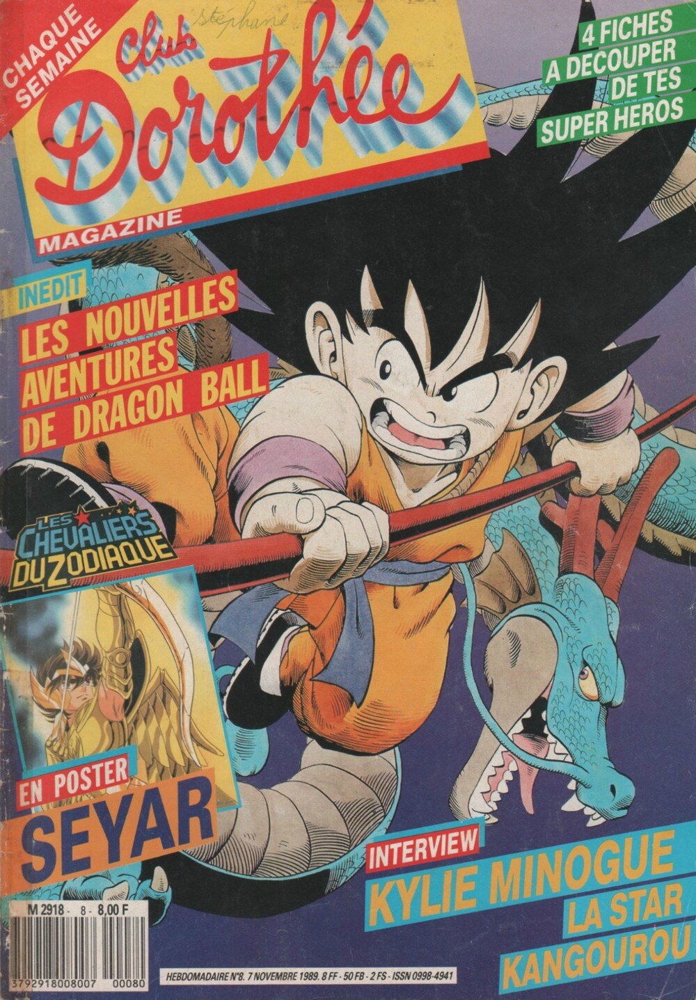 Dragon Ball Z - Dorothée Magazine - Le Livre D'or Inedit -…