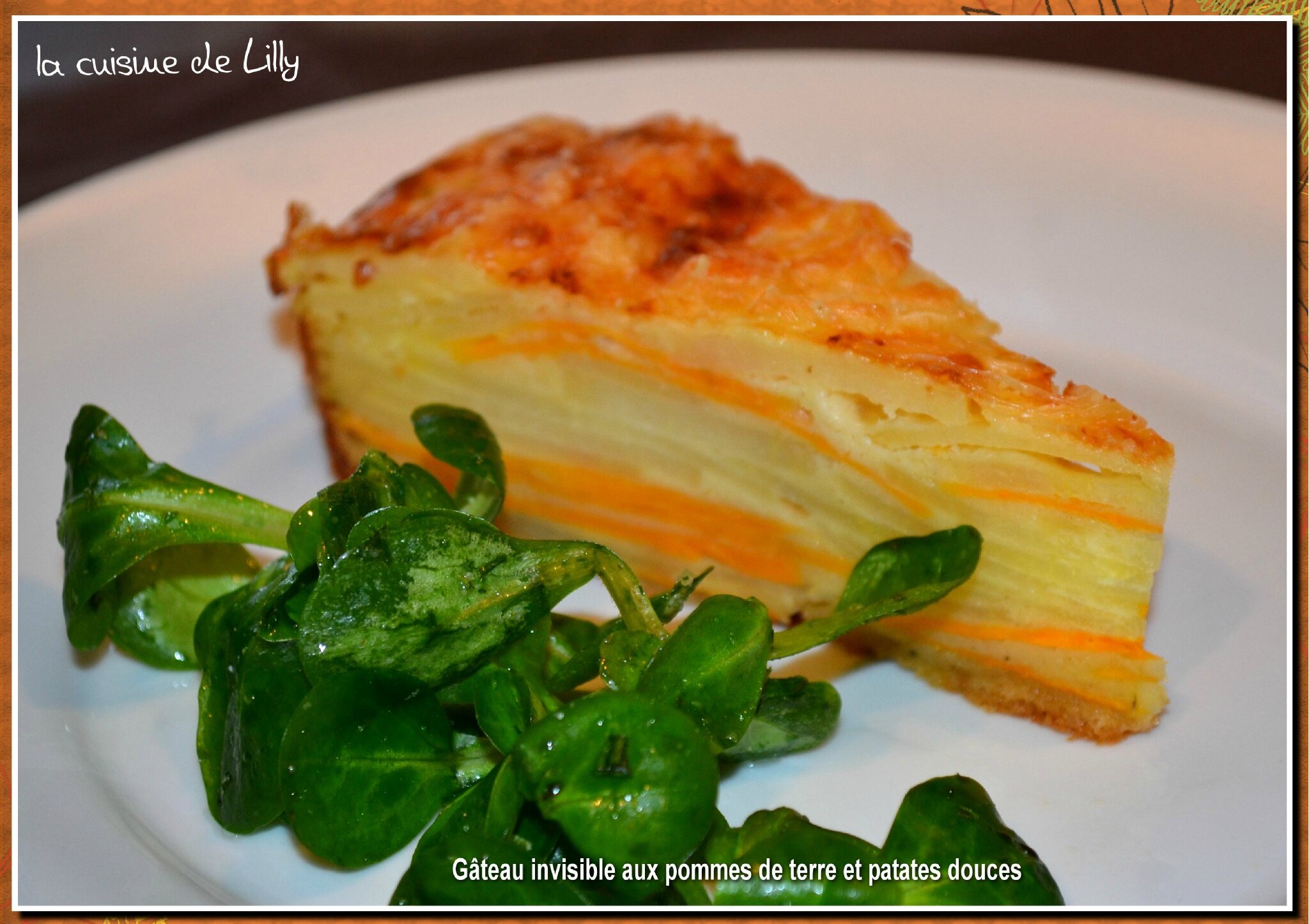 Gâteau invisible aux pommes de terre - La cuisine de Lilly