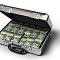 La valise magnétiser pour la richesse, de prospérité et de liberté financière
