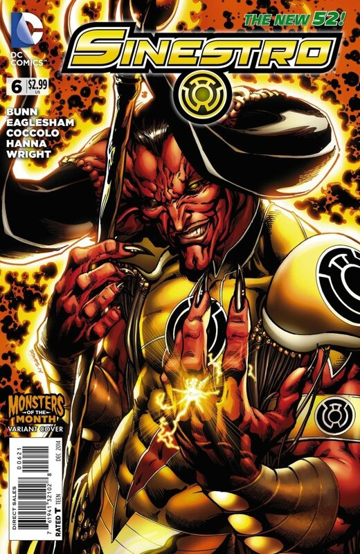 new 52 sinestro 06 monster variant