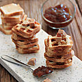 Croques foie gras figue