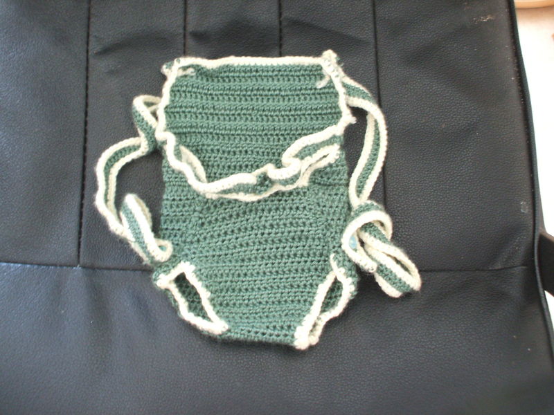 porte bebe au crochet