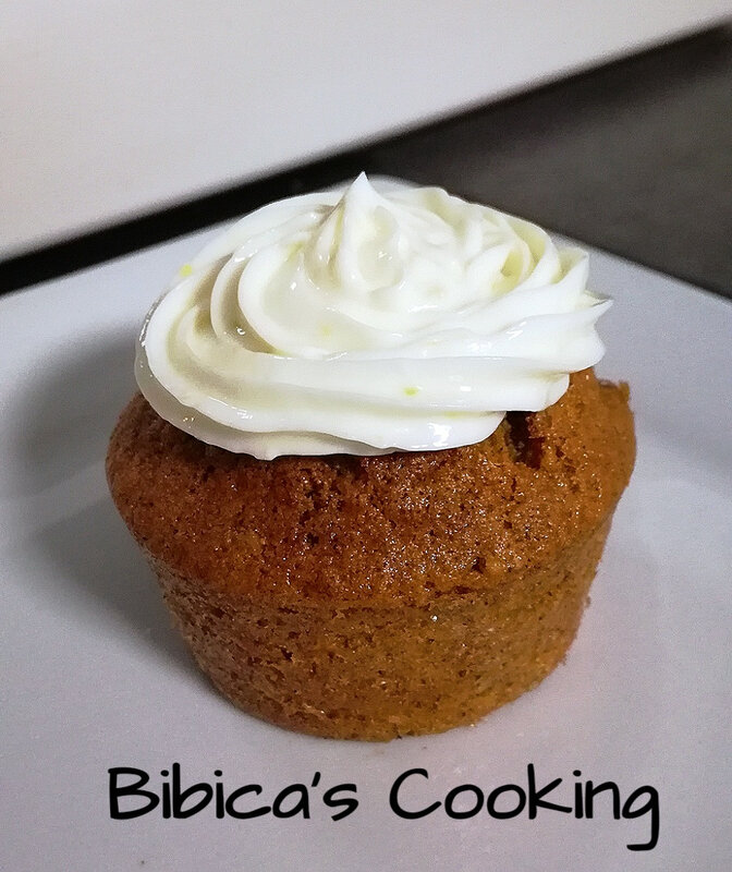 Carrot cake version muffins {i-Cookin}