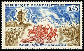 Timbre Bataille de Valmy
