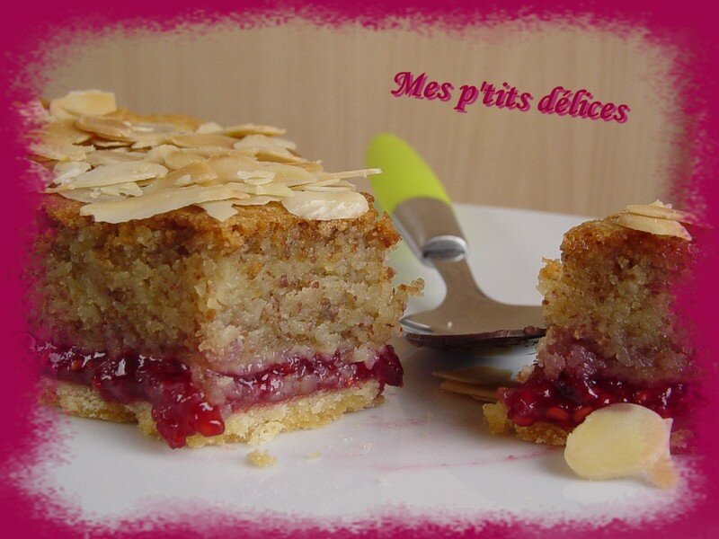 Tarte Bakewell Amandes Et Framboises Mes P Tits Dlices