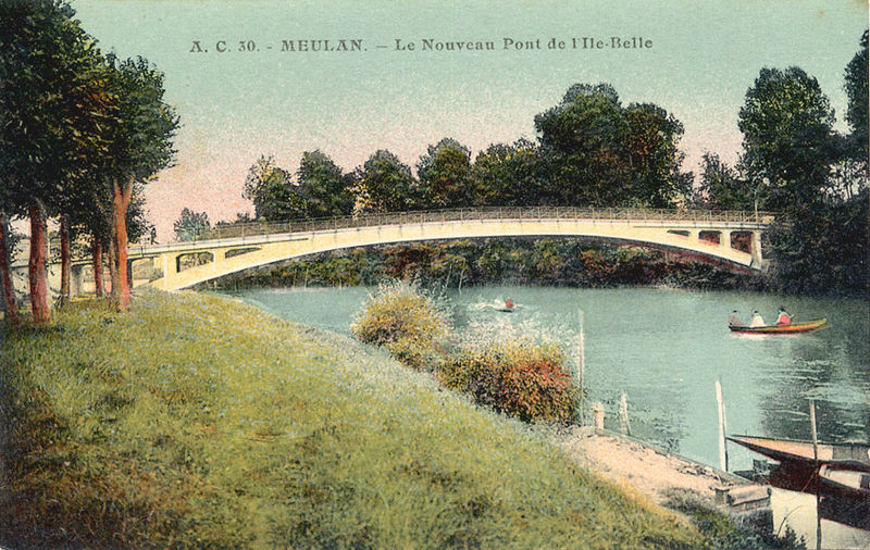 Pont Saint Côme de Meulan Photo de HISTOIRE DU MANTOIS HISTOIRE DU