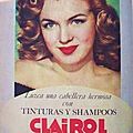 Publicité clairol, 1951