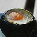 Oeuf en cocotte de courgette