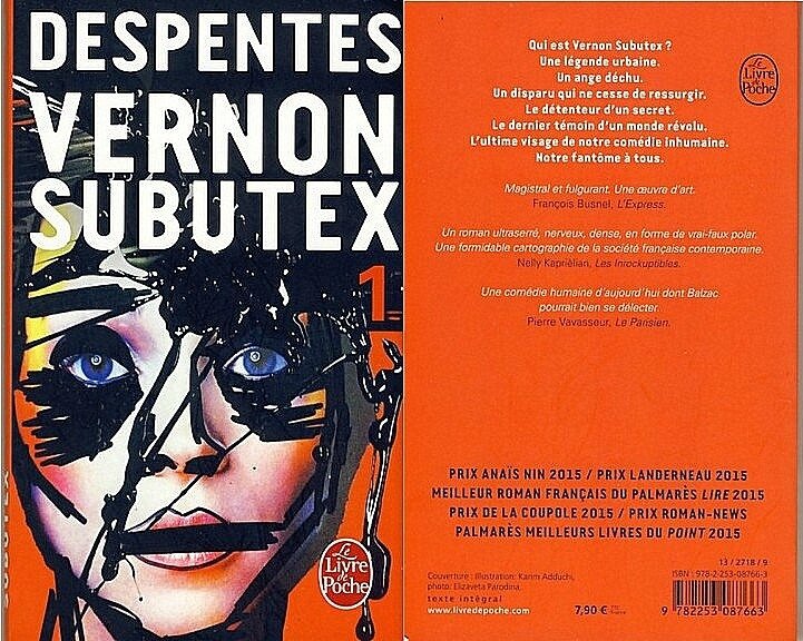 Vernon Subutex Tome 1 Despentes Les Passions De Solange - 