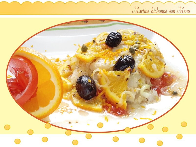 filet de julienne, tomate et agrume filet de julienne, tomate et agrume