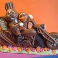 Lapin de Pâques en chocolat