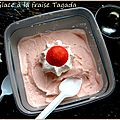 Glace à la fraise tagada