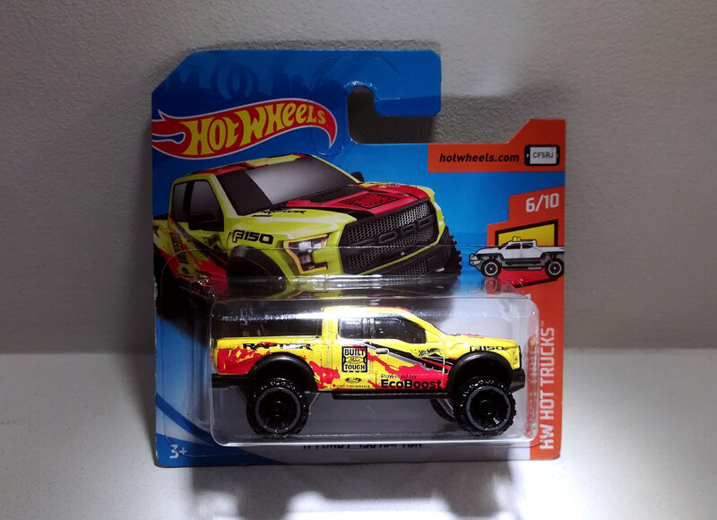 Ford F150 Raptor de 2017 (Hotwheels)