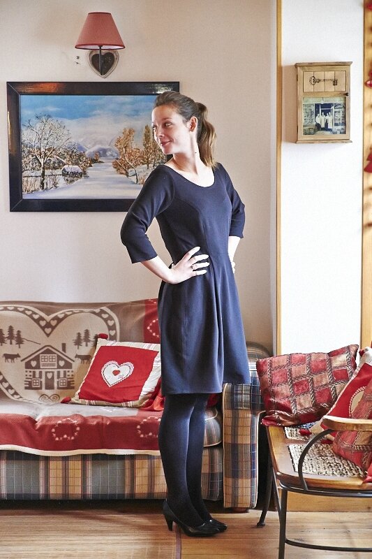 Robe Bordeaux Romanne Couture 7