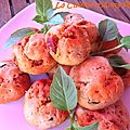 cookies chorizo basilic et parmesan - LA CUISINE DANNA PURPLE 4