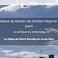 Un nouveau site internet sur la pratique sociale du breton