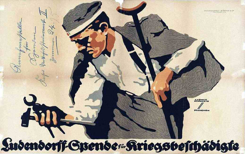 Quéte ludendorff pour les mutils de guerre