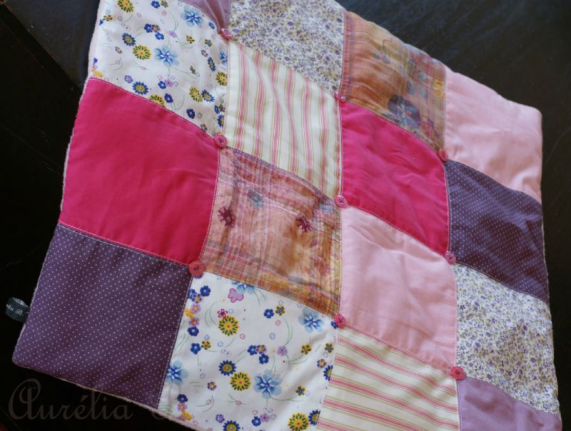 Edredon Patchwork De Bebe Fille Les Creations D Aurelia B