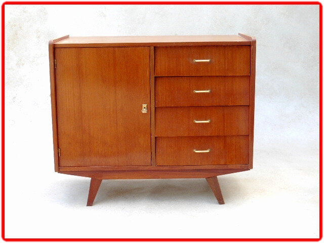 buffet vintage pieds compas