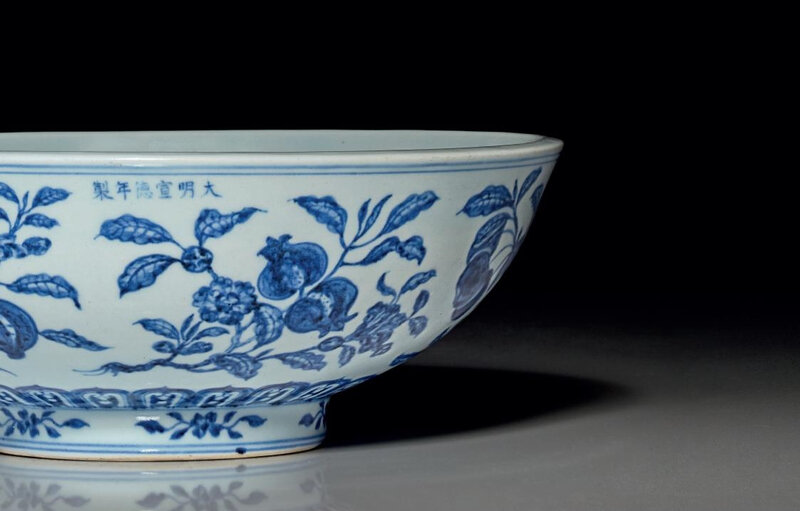 Chinese Antique 1962 Shanghai Museum Marked Style RED Glaze Porcelain Bowl.Rare China Royal Art Vintage ceramic Collection