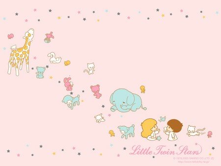 Wallpaper - little twin stars