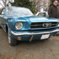 Ford mustang bleu 1965 02