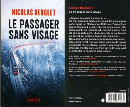 Le passager sans visage - Nicolas Beuglet - Babelio