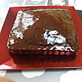 Gâteau chocolat au coca