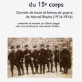 Un livre : un officier du 15e corps - marcel rostin