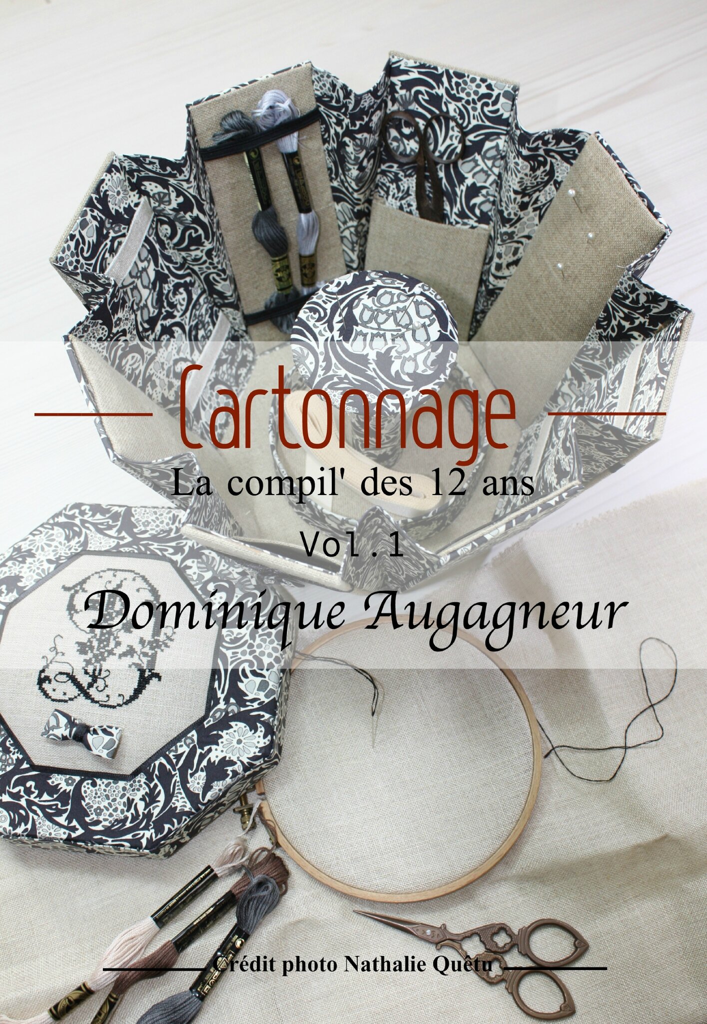Couverture volume Compil Dominique Augagneur Nathalie QUETU L'Atelier de Framboise Chocolat