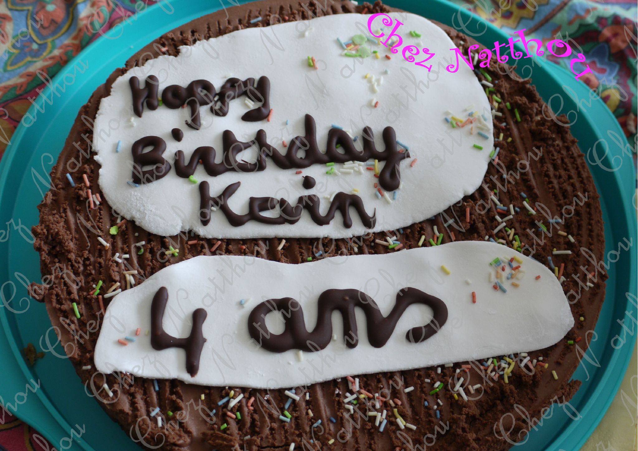 Les Gateaux D Anniversaire De Kevin Chez Natthou