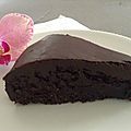 Chocolate fudge cake ig bas sans gluten sans lactose 