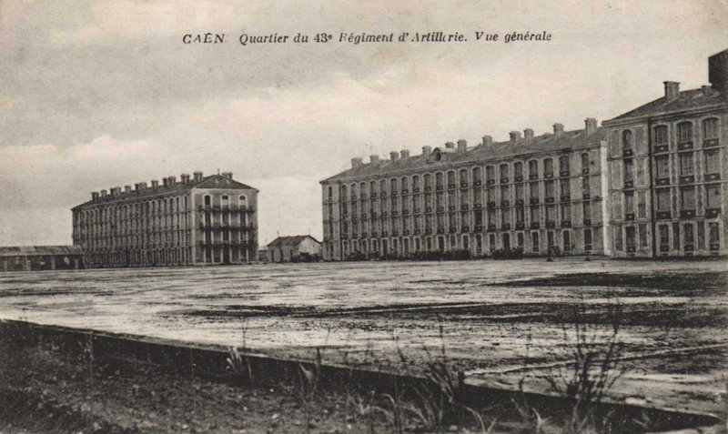 Caen Quartier du 43e régiment d'artillerie - Vue générale