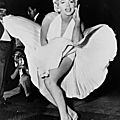 Marilyn monroe: l'icône glamour en cinq robes